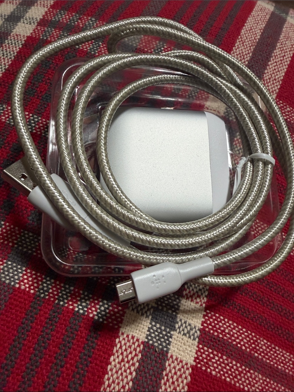Belkin Braided Micro USB Charging Cable - Compatible Cell Phone Accessory